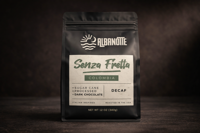 Senza Fretta — Colombia Decaf Single-Origin Medium Roast, 12oz