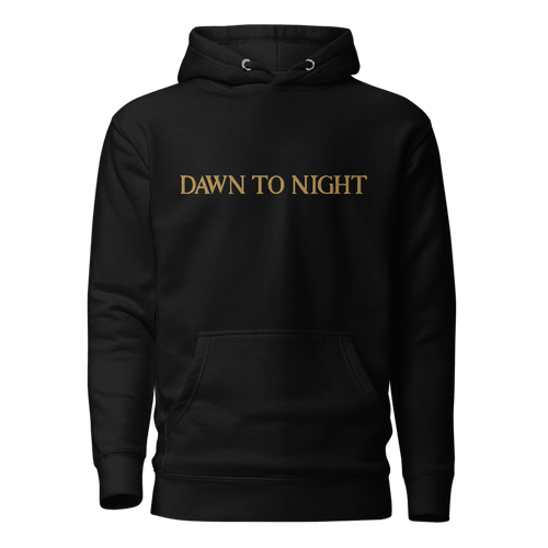 Dawn to Night Embroidered Hoodie